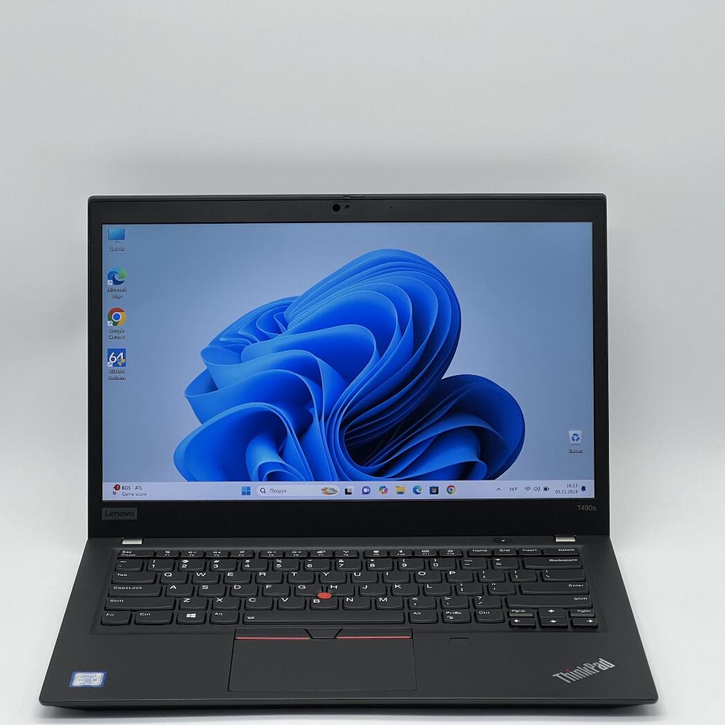 Ноутбук Lenovo ThinkPad T490s, i5-8365U, 8 GB, 240 GB, Intel UHD 620, 1920x1080, IPS [SH24101398] БУ