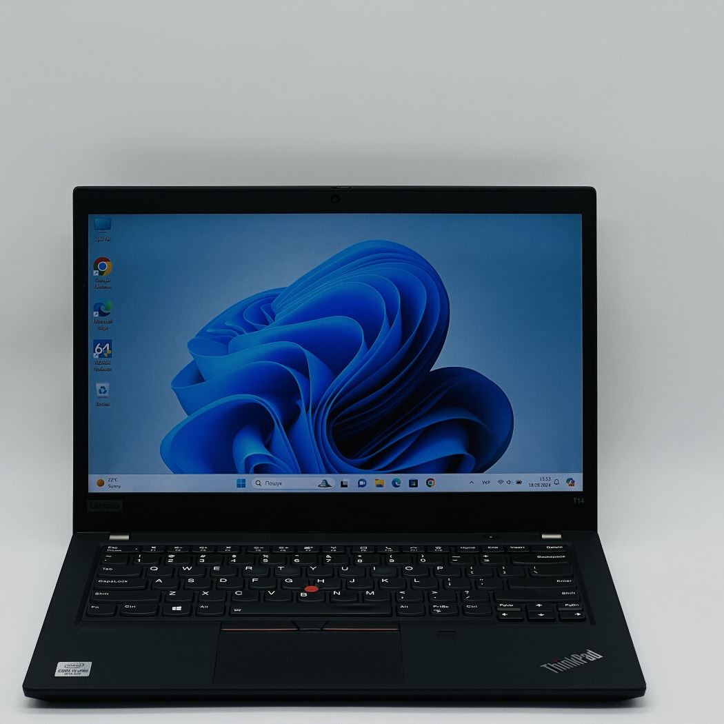Ноутбук Lenovo ThinkPad T14 Gen 1, i5-10310U, 16 GB, 120 GB, Intel UHD, 1920x1080, IPS [SH2409132] БУ