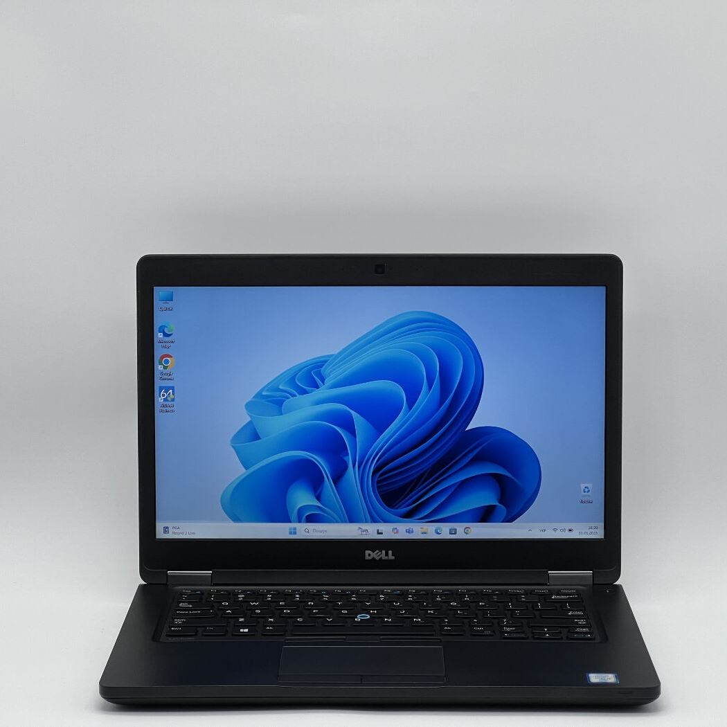 Ноутбук Dell Latitude 5480, i5-6300U, 8 GB, 240 GB, Intel HD Graphics 520, 1366x768, TN [SH25011401] БУ